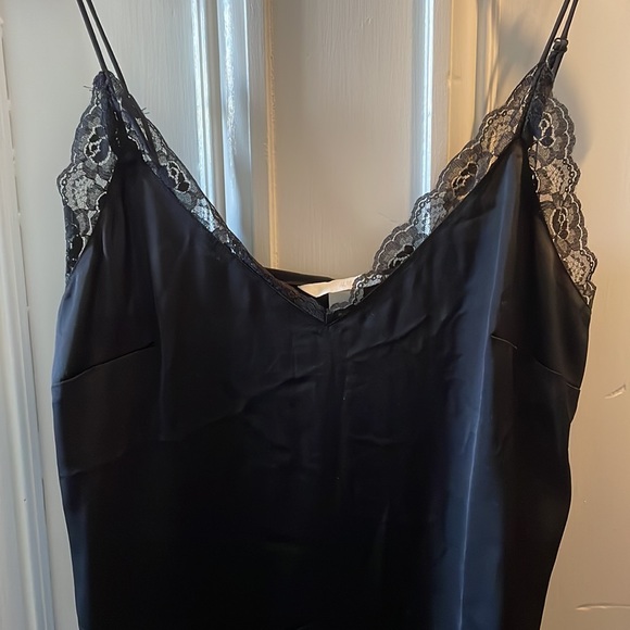 H&M lace slip satin midi dress - Picture 5 of 5